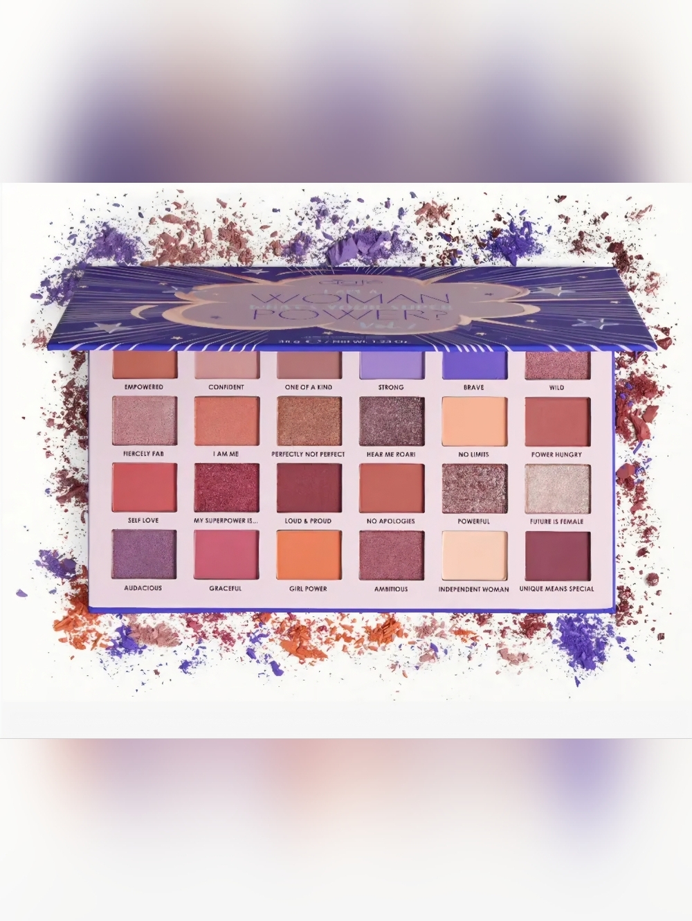 NIB- Ciaté London I Am Woman- 24 Eyeshadow Palette V2 What's Your Super Power?